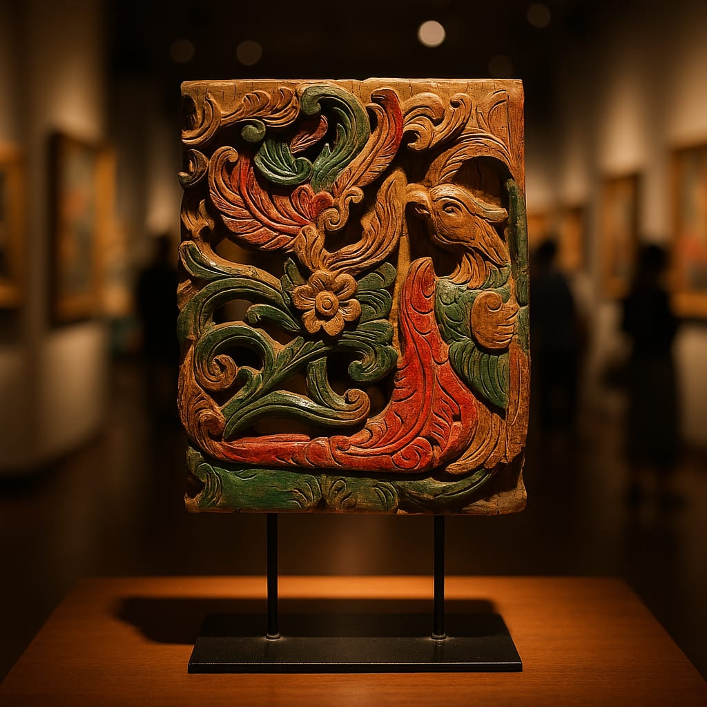 Original Ornate Wood Panel